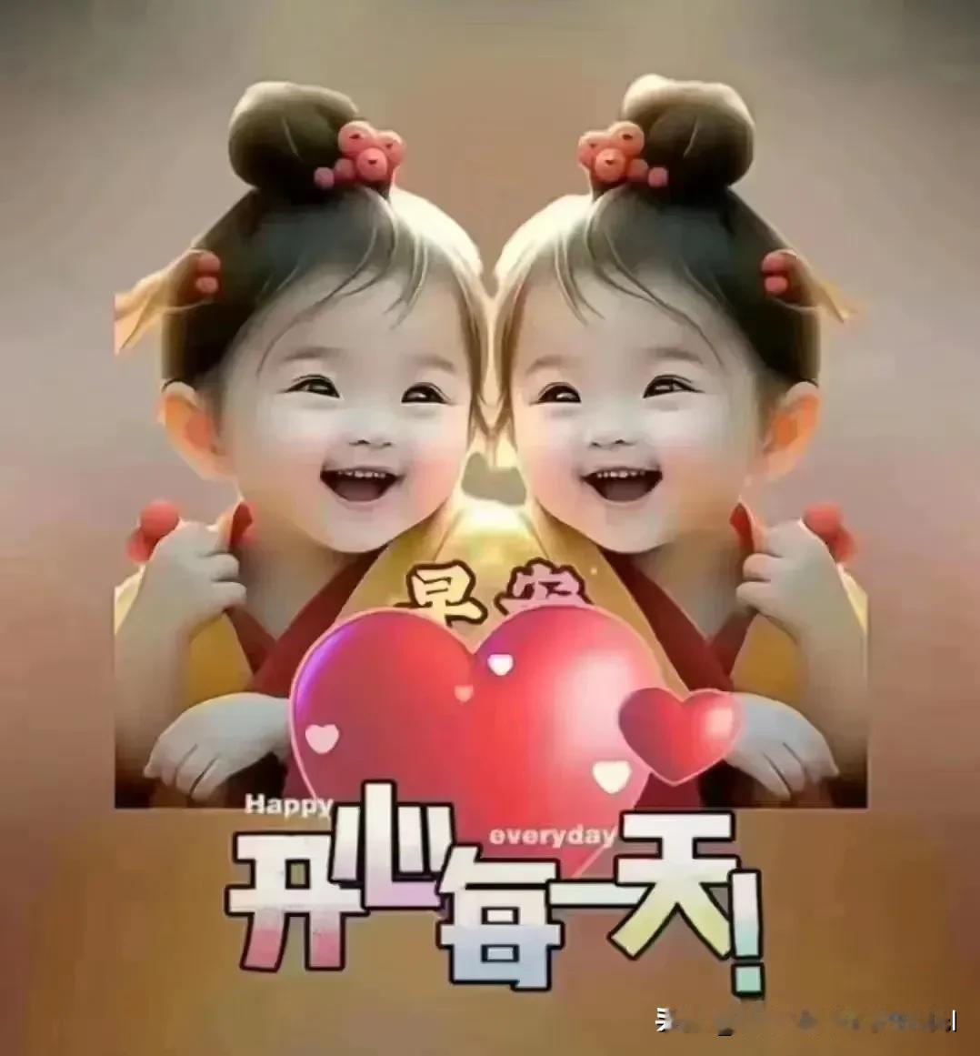 旭日东升万里晴，
暑热渐去好心情；

问候甘甜心中暖，
岁月静好一天天；

晨起