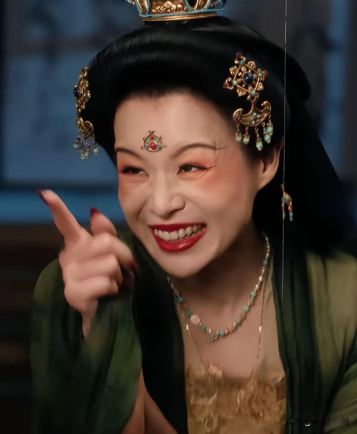 《尚公主》里，庐陵长公主和鱼公这对CP让人看的很上头。胡杏儿饰演庐陵长公主。
