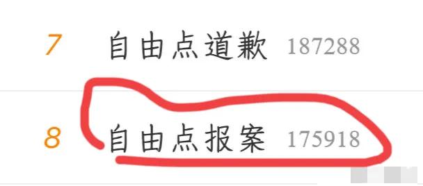 好家伙！自由点还要报案了！这不是自己举报自己吗？网友：我也想报案！

一夜之间，