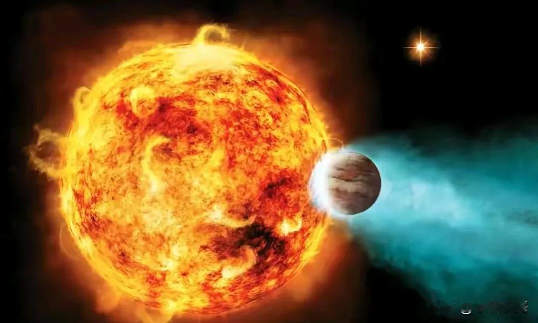 非常接近其母恒星的行星！被认为未来会被其母星毁灭！在辽阔无边浩渺无垠的宇宙深空之