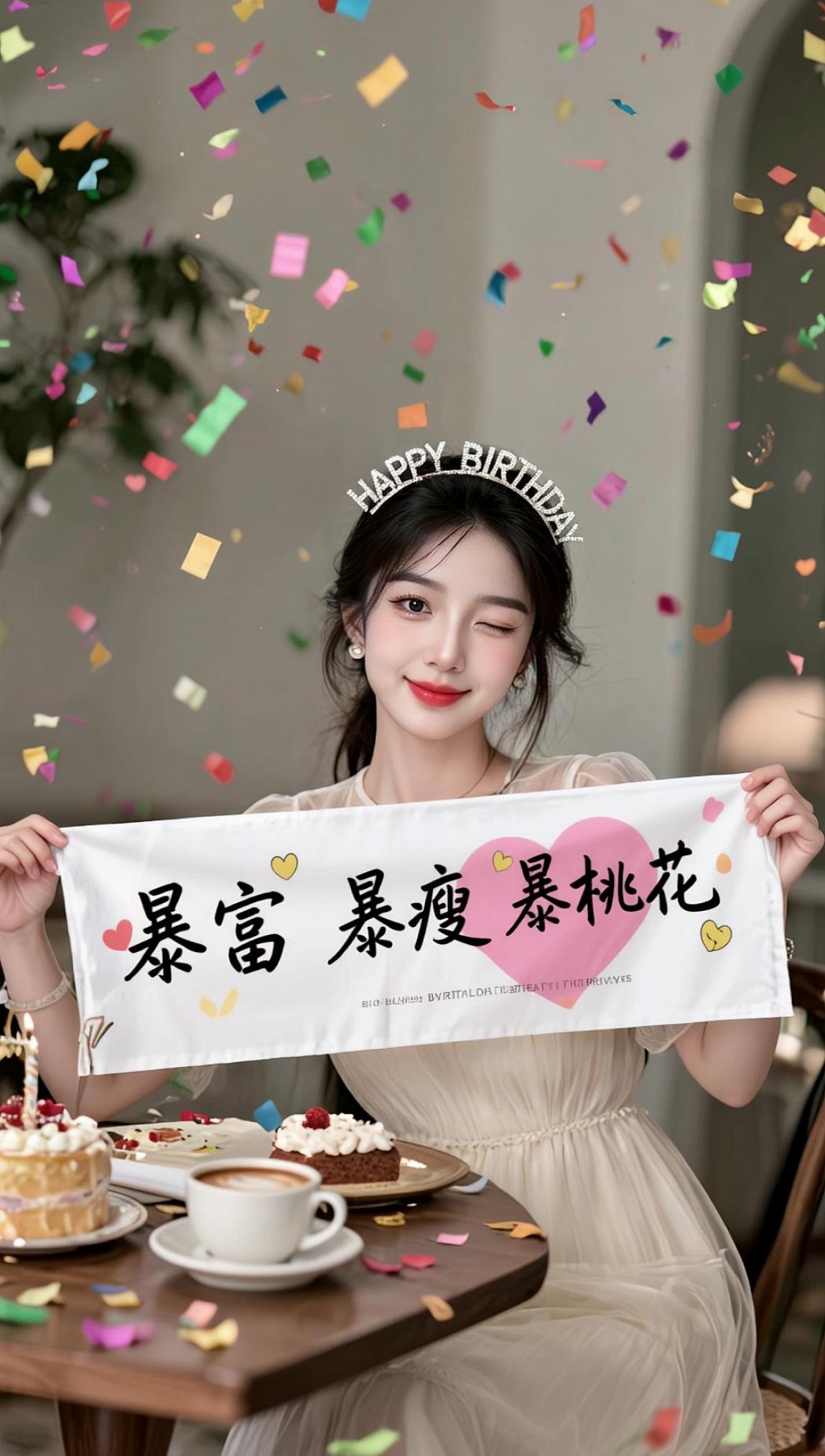 暴富 暴瘦 暴桃花。