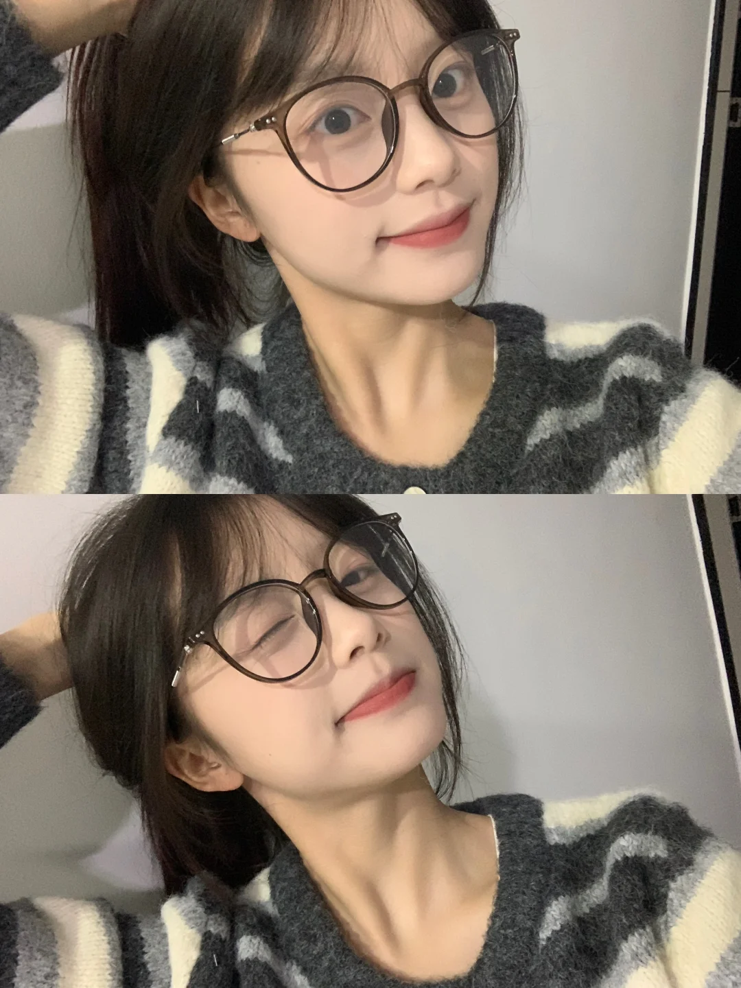 想把眼镜焊在脸上