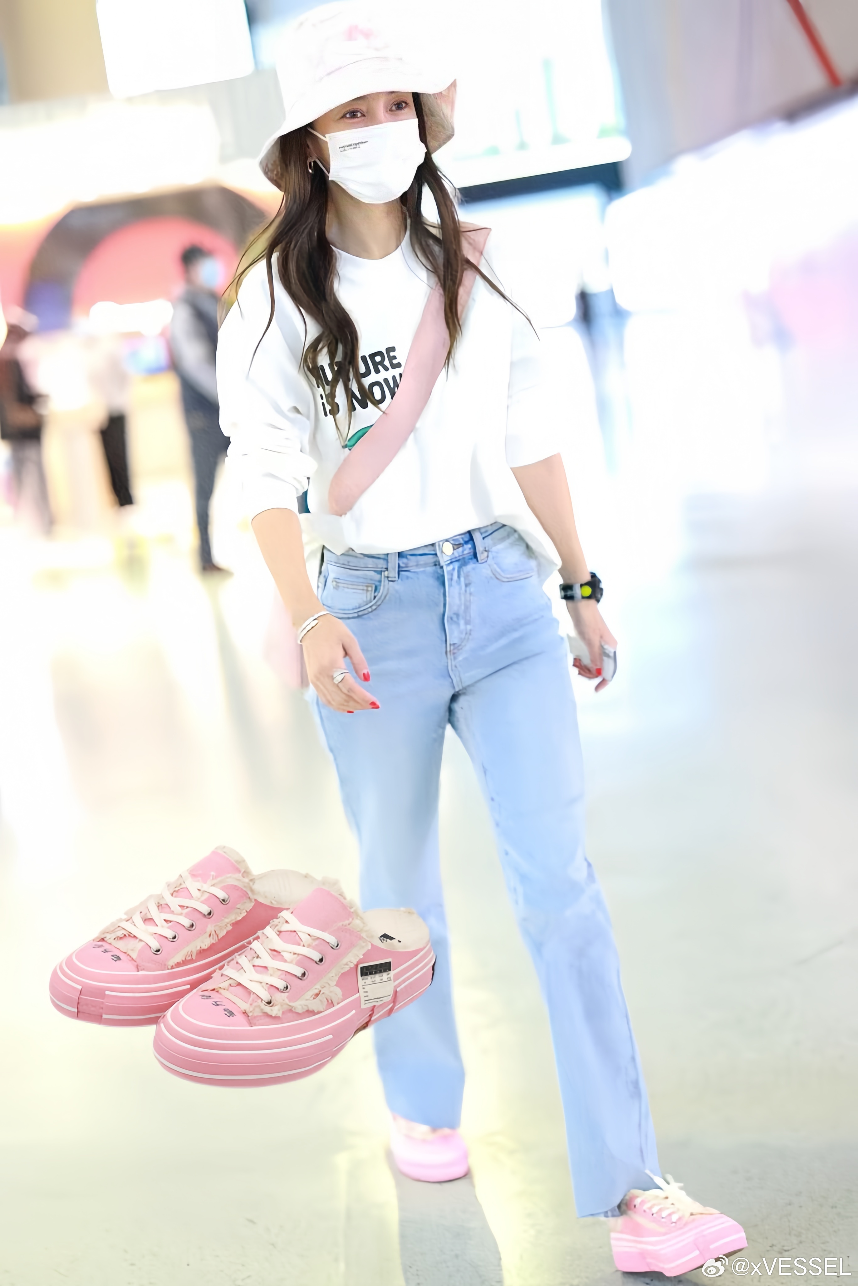 Angelababy此女美貌无人能敌😍上脚【 xVESSEL G.O.P. S