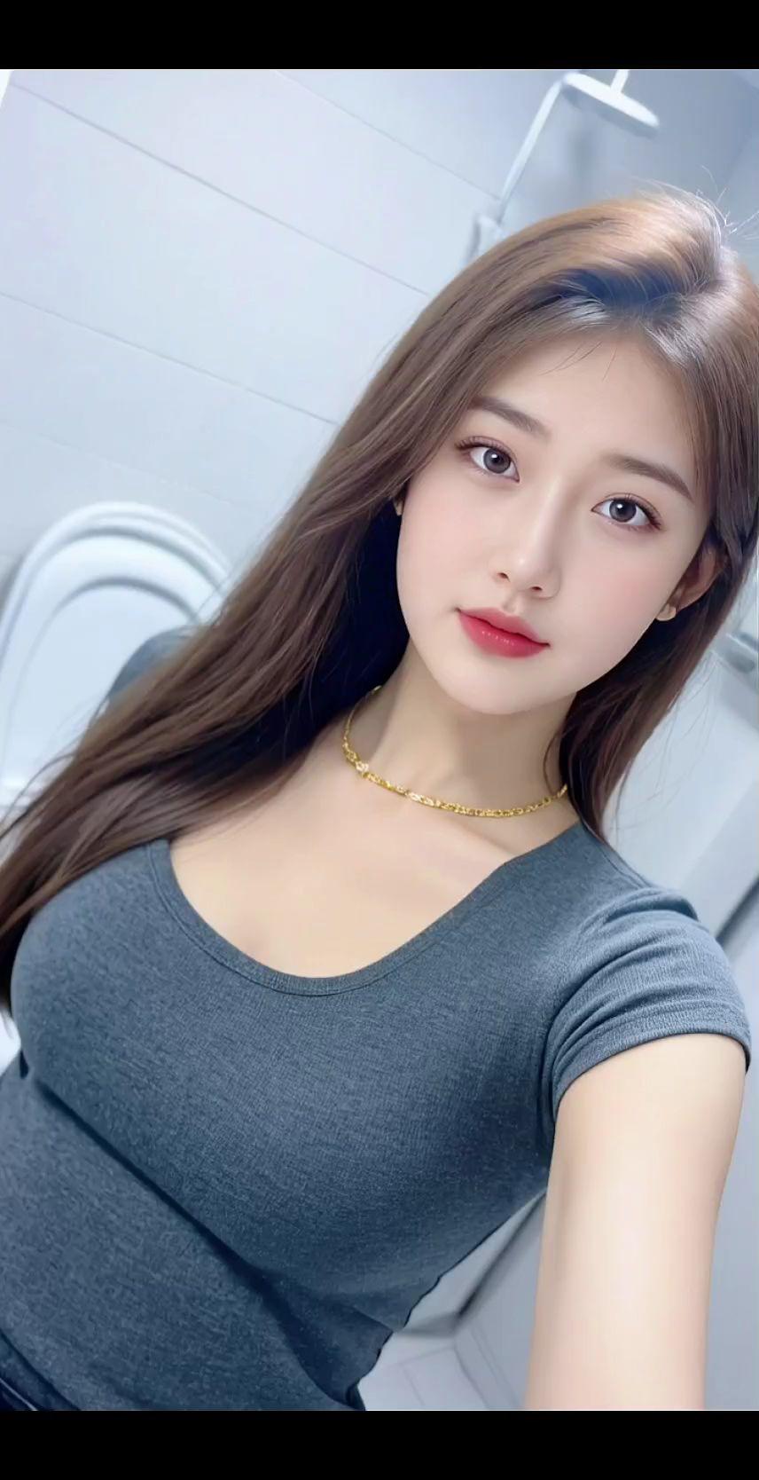 清纯甜美 简约穿搭 耐看型小姐姐  抖音ai创作