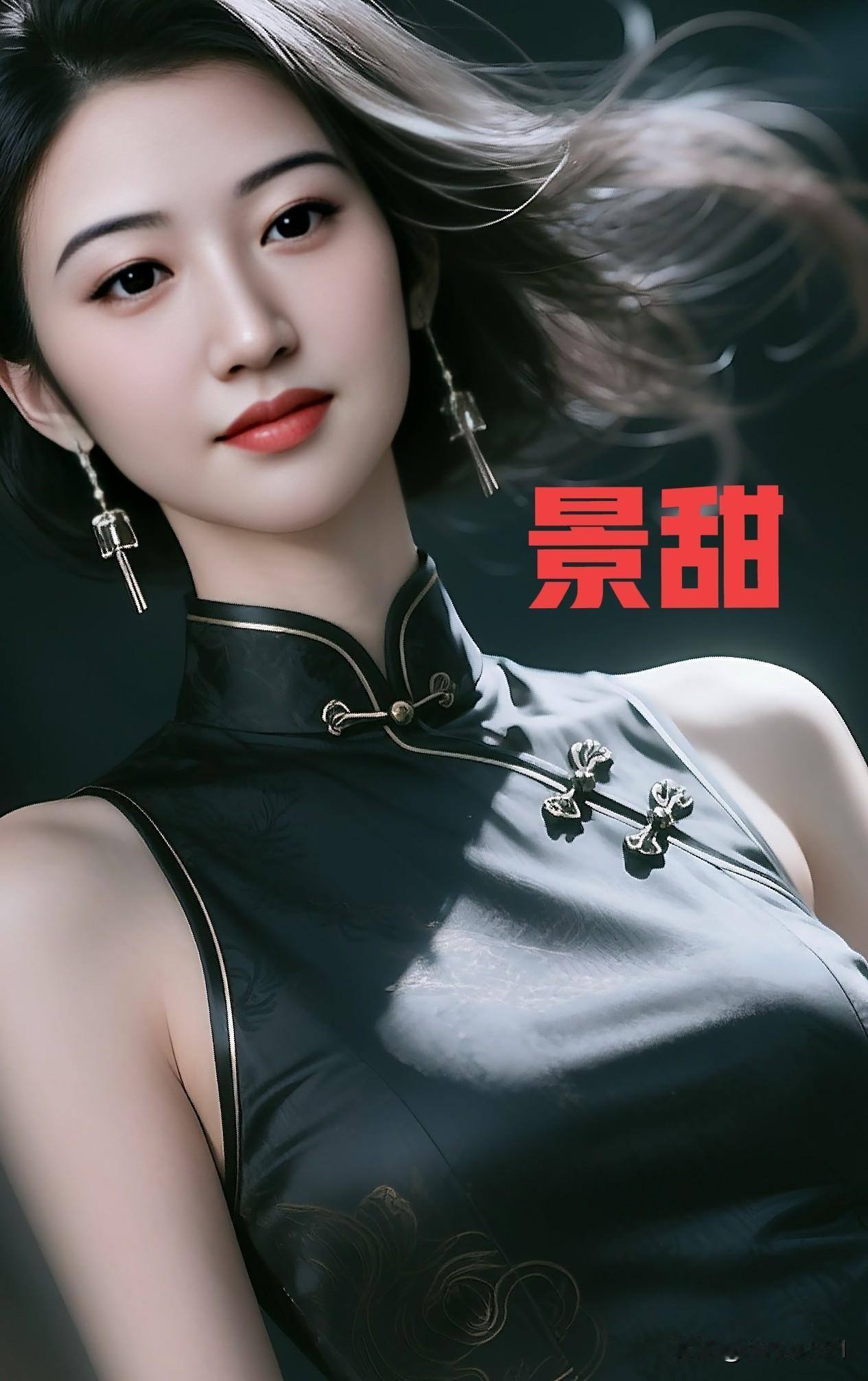 景甜旗袍造型惊艳绝伦气质优雅 女明星 景甜 ​​​ 景甜穿搭
