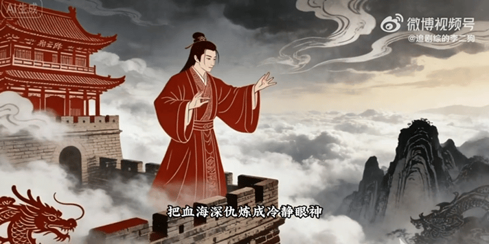 我给成毅谢淮安做的自白动画宝子们， 李二狗搞大事啦！给谢淮安整出自白歌还做成剪纸