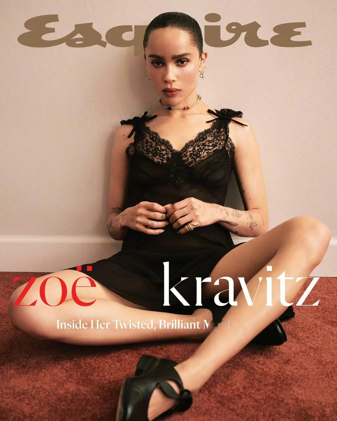 Esquire US September 2024 “猫女”Zoë Kravit