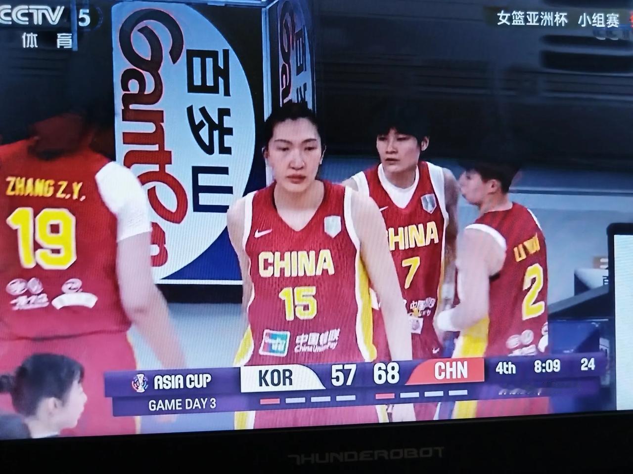 中国女篮91:69大胜韩国队，小组取得两连胜。本场比赛表现最好的是韩旭。拿下全场