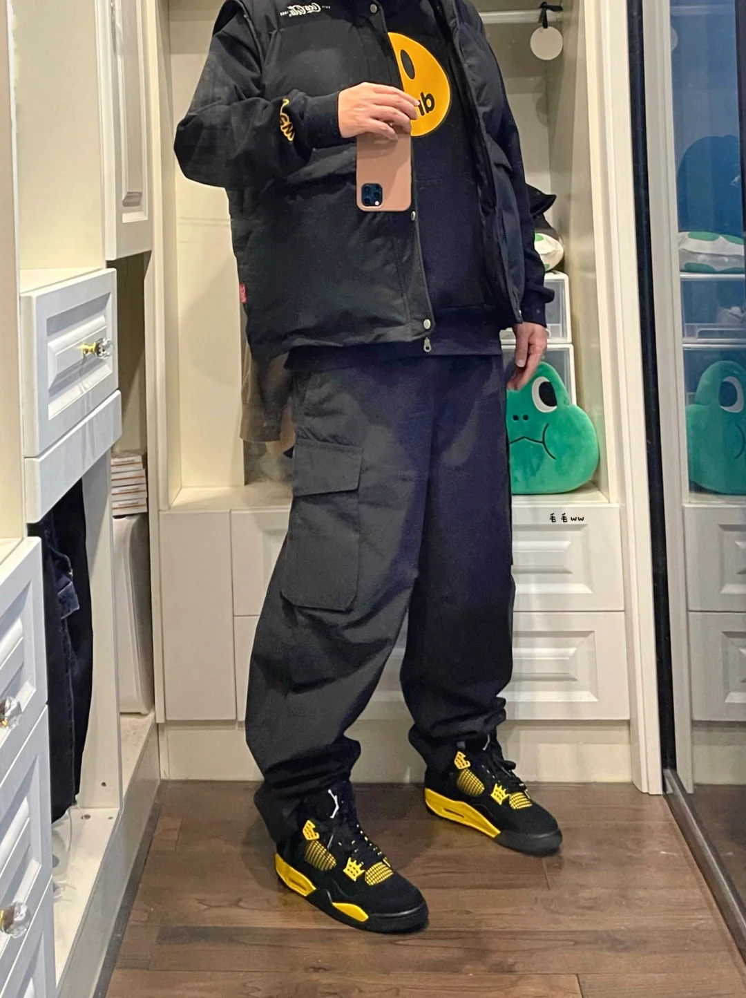 马甲叠穿｜黑色系穿搭