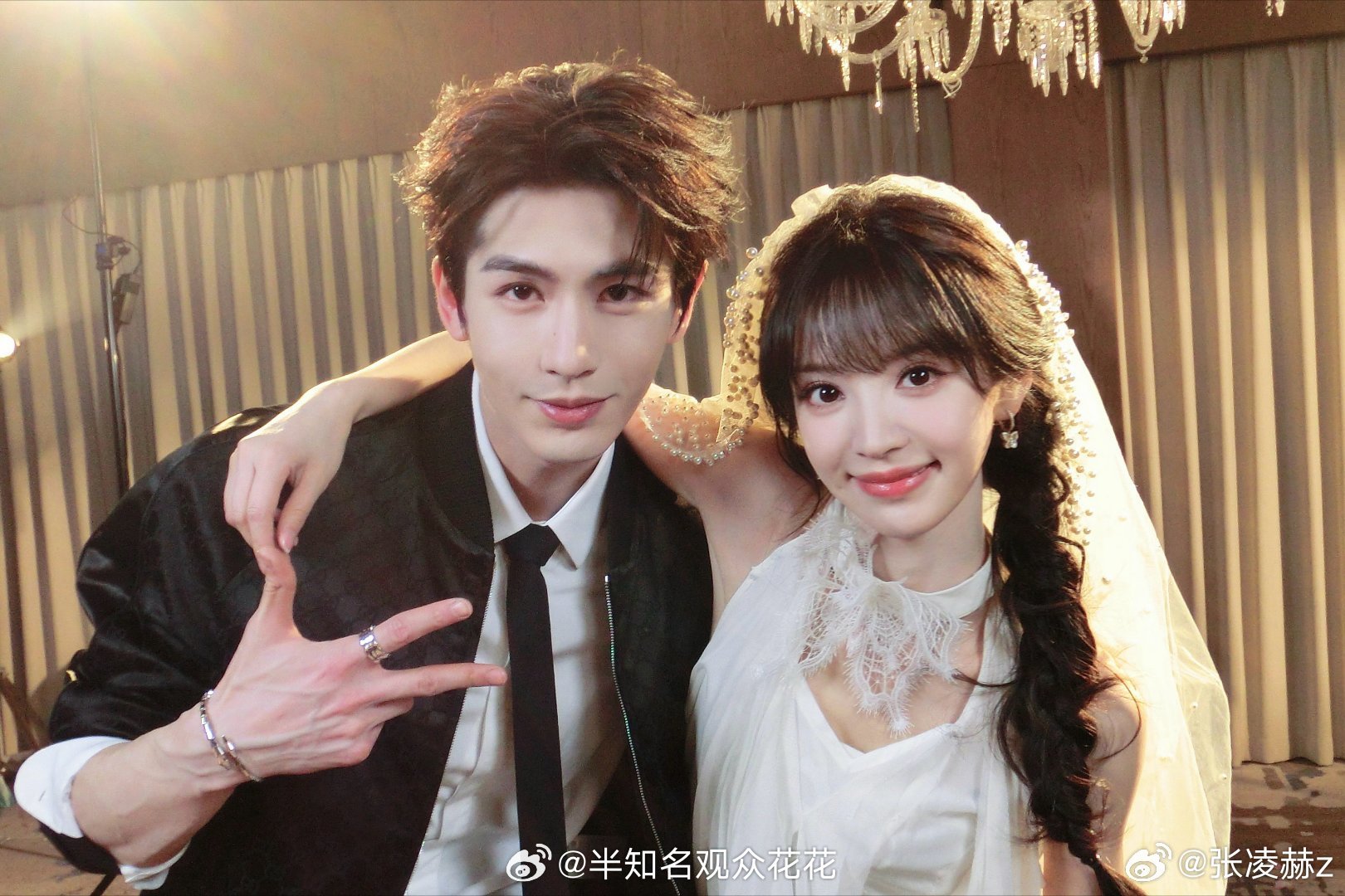 啊啊啊啊啊啊啊啊张凌赫田曦薇婚纱照造型