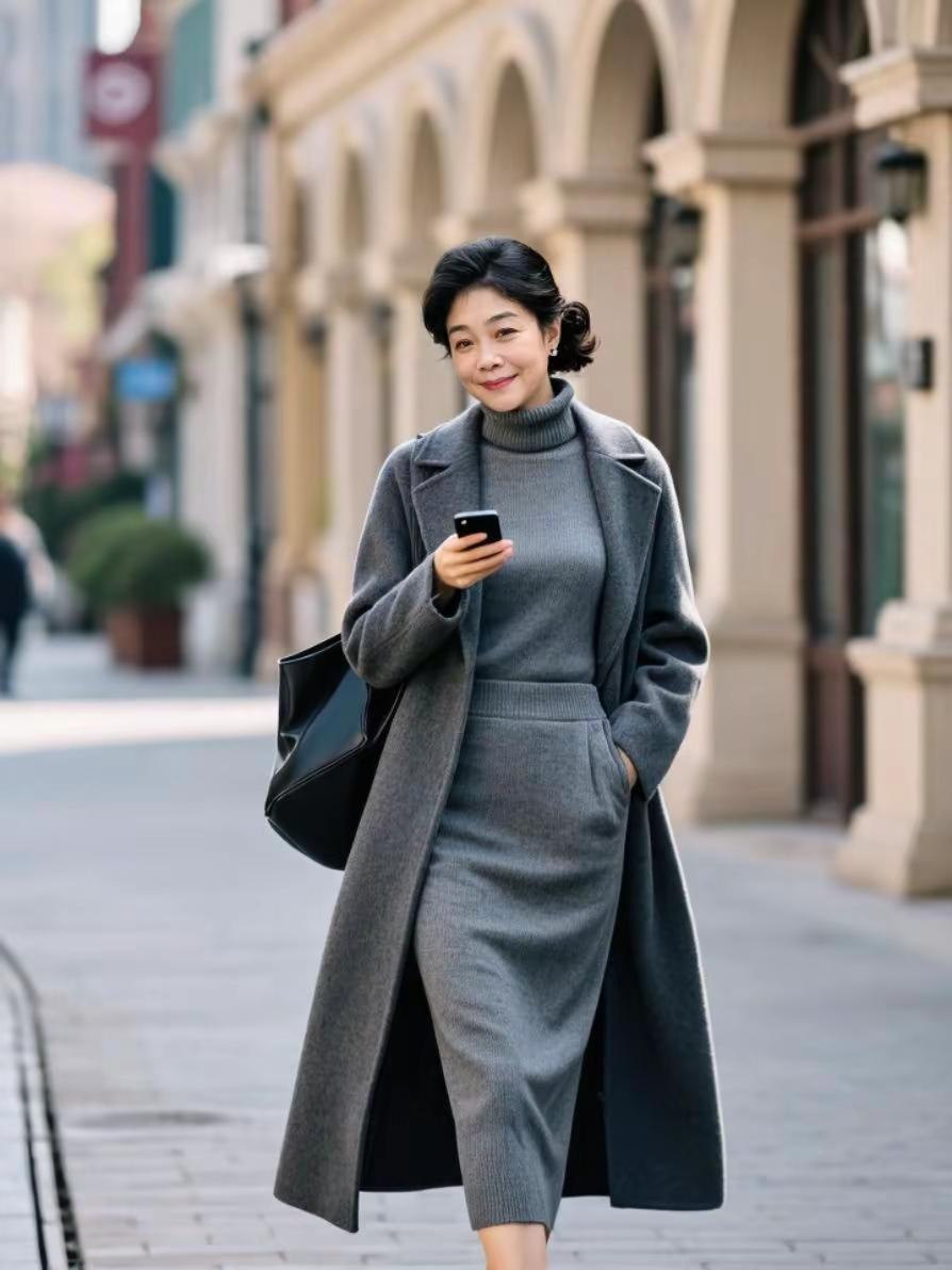 给自己一个拥抱。AI静谧街拍