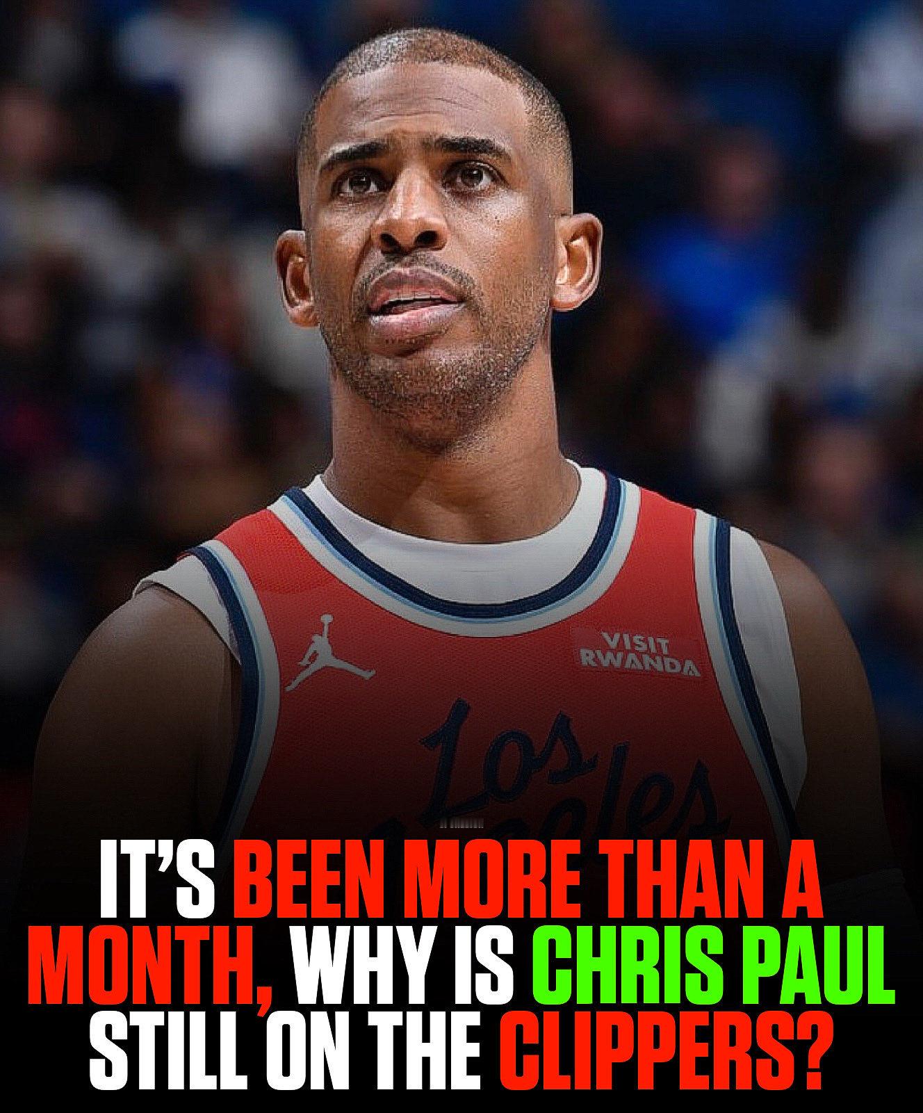 洛杉矶快船队正在白白浪费克里斯·保罗的NBA生涯最后一季，而且是故意为之。  自