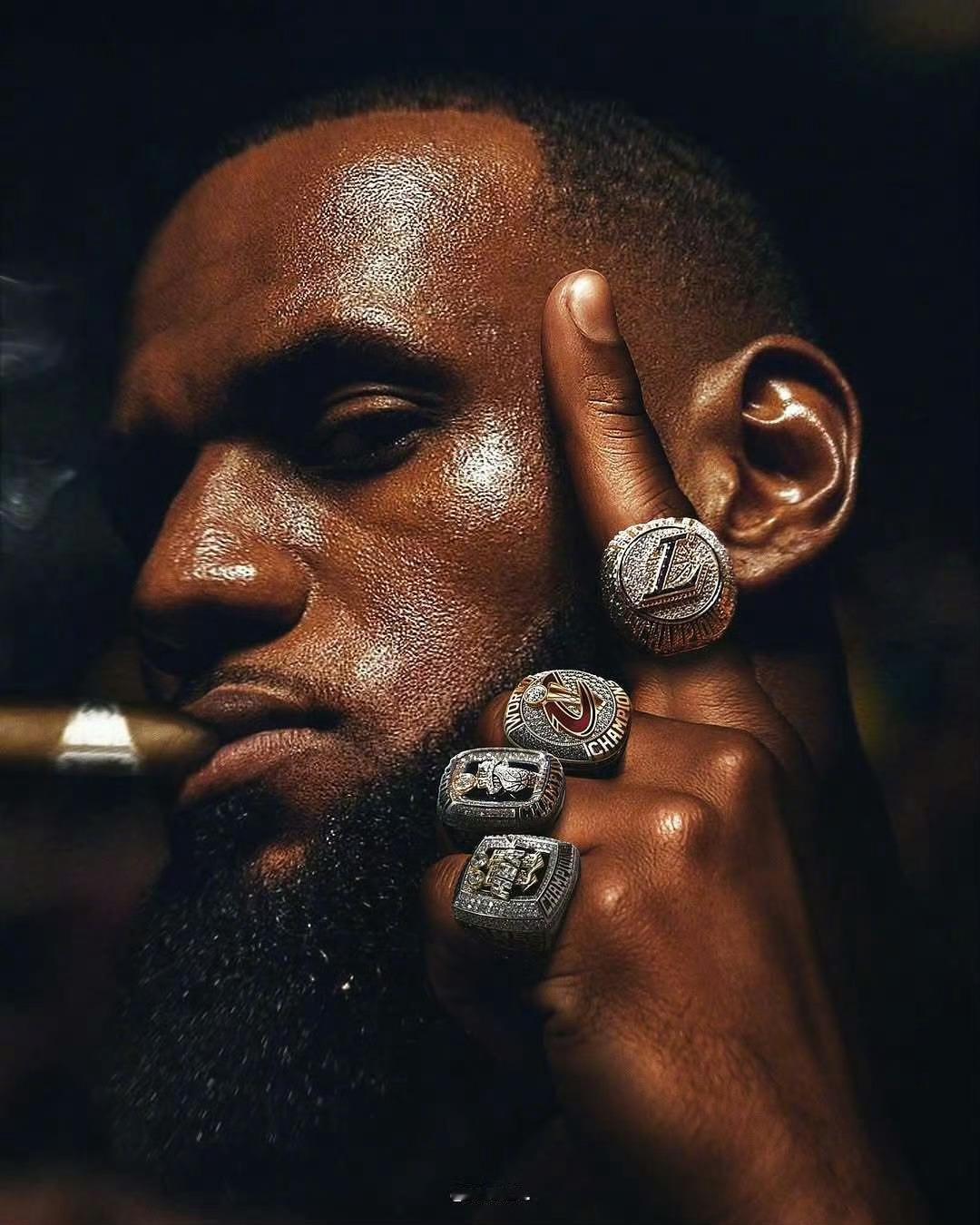 骑士詹姆斯我的观赛搭子nba Rings💍 ​​​