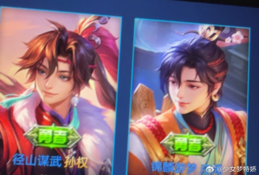 王者荣耀 这两个皮肤一个模板的吧，这也太像了吧…不注意真的会认错英雄[doge]
