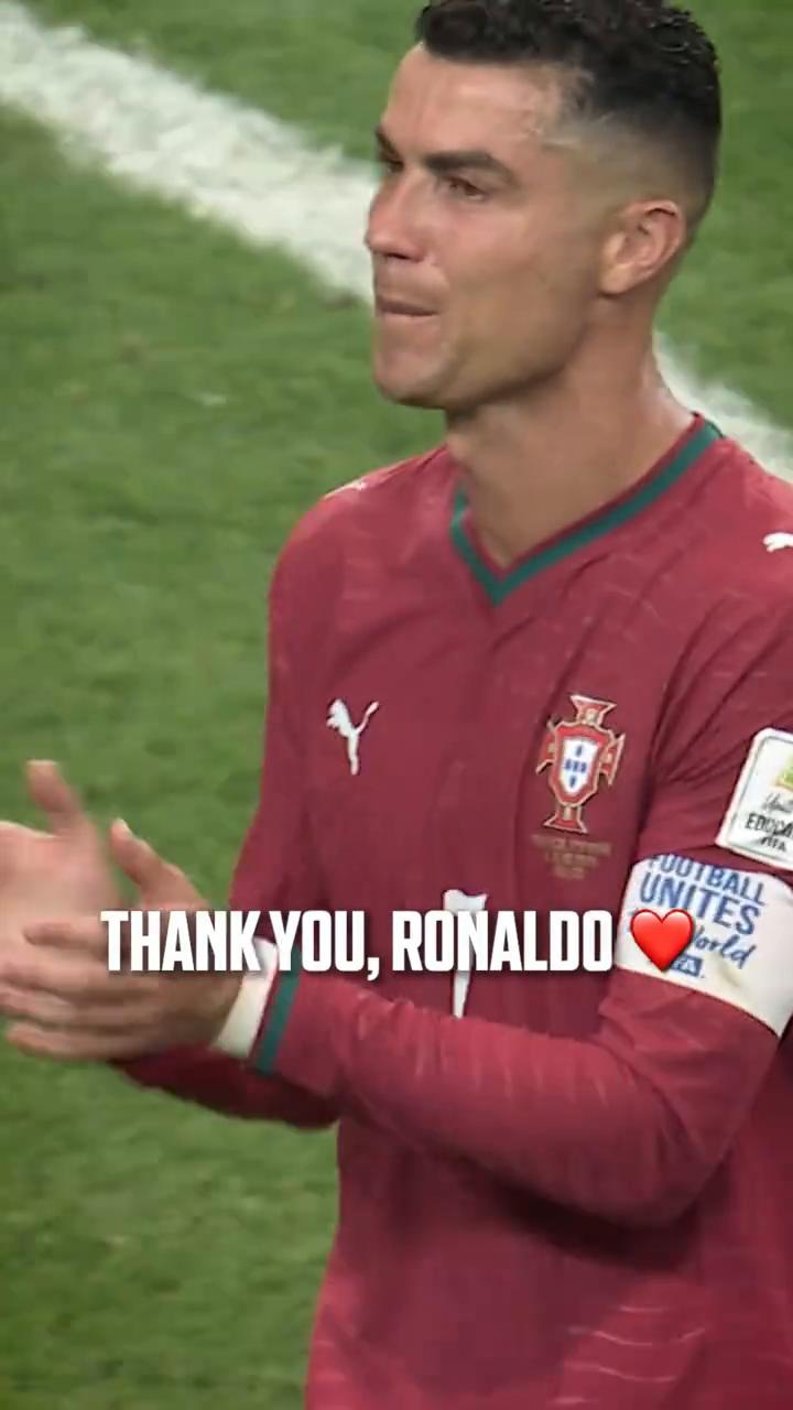 THANK YOU，RONALDO。
