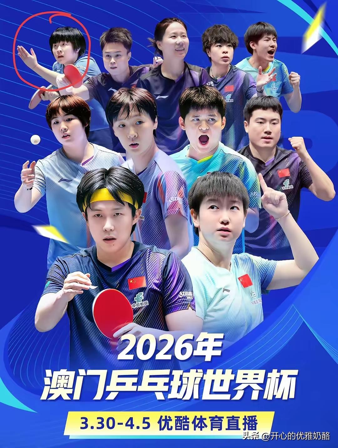 这别计较啊！最前面一排两个人很好嘛好嘛！王楚钦孙颖莎俩个人是名副其实的世乒排名第