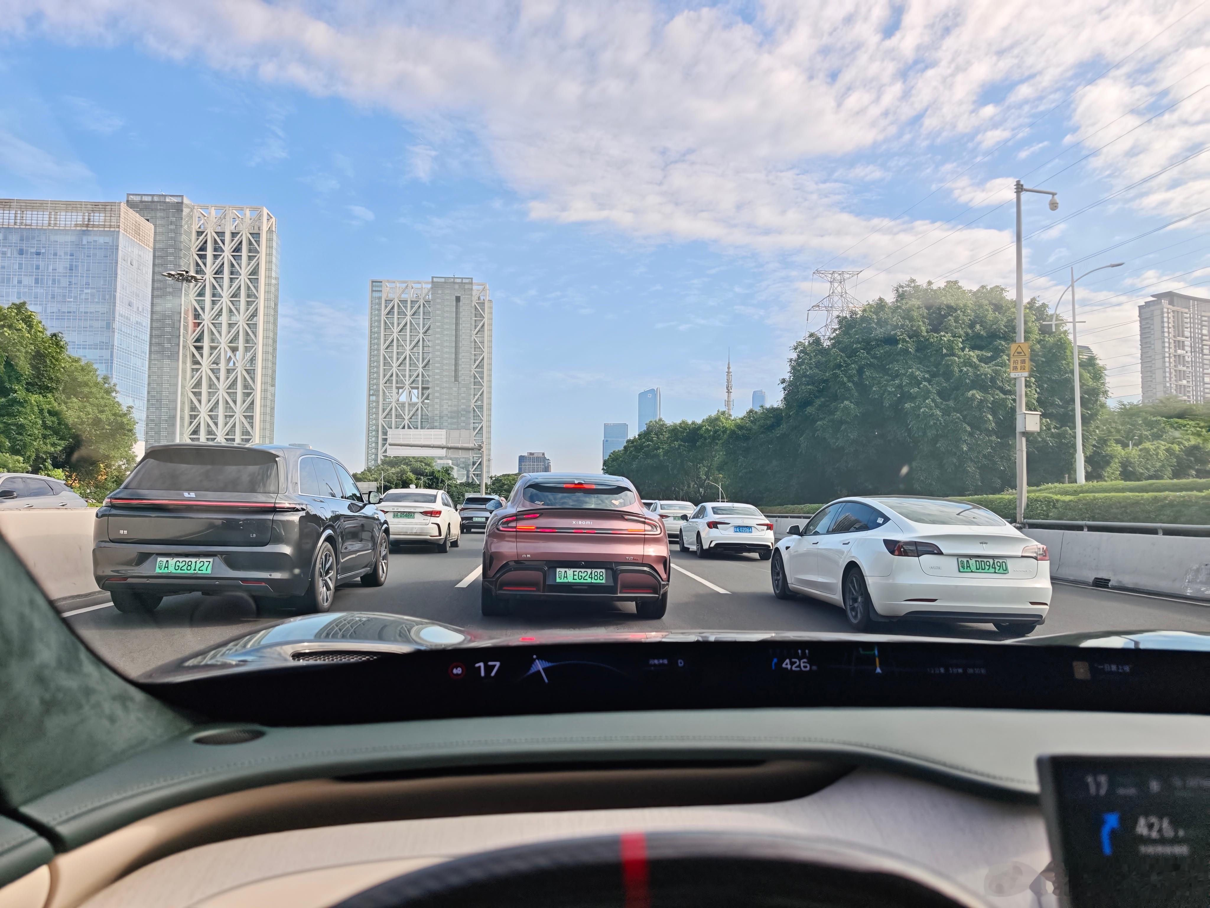 大家早，今天堵在路上了吗