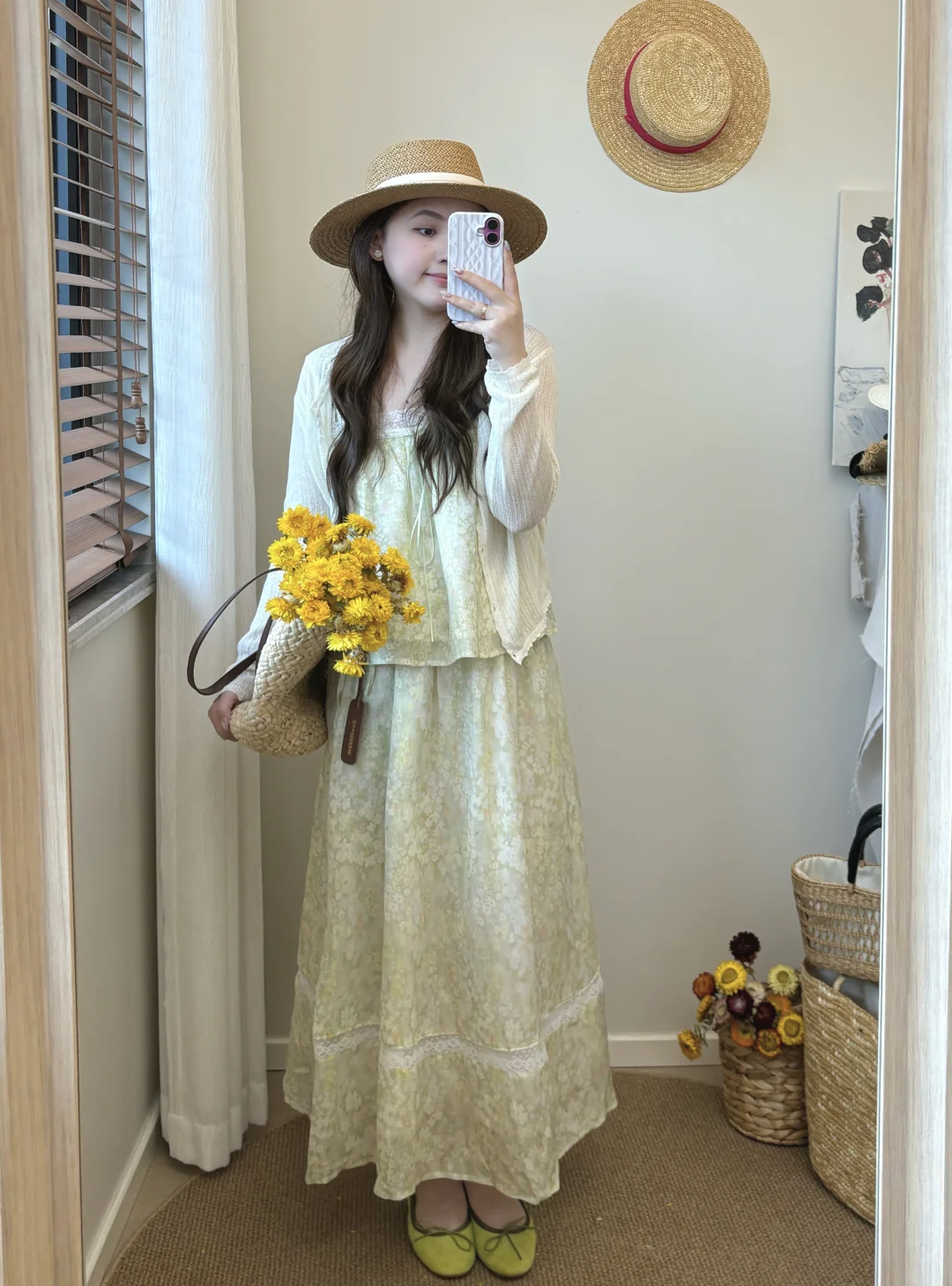 👒绿色系的森系少女～