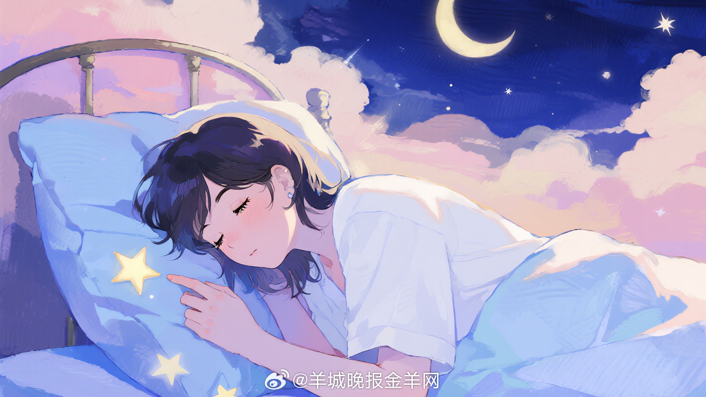 #晚安#  数星星入眠境，梦中也有星光。好心情从晚安开始，美梦到天明。 ​​​