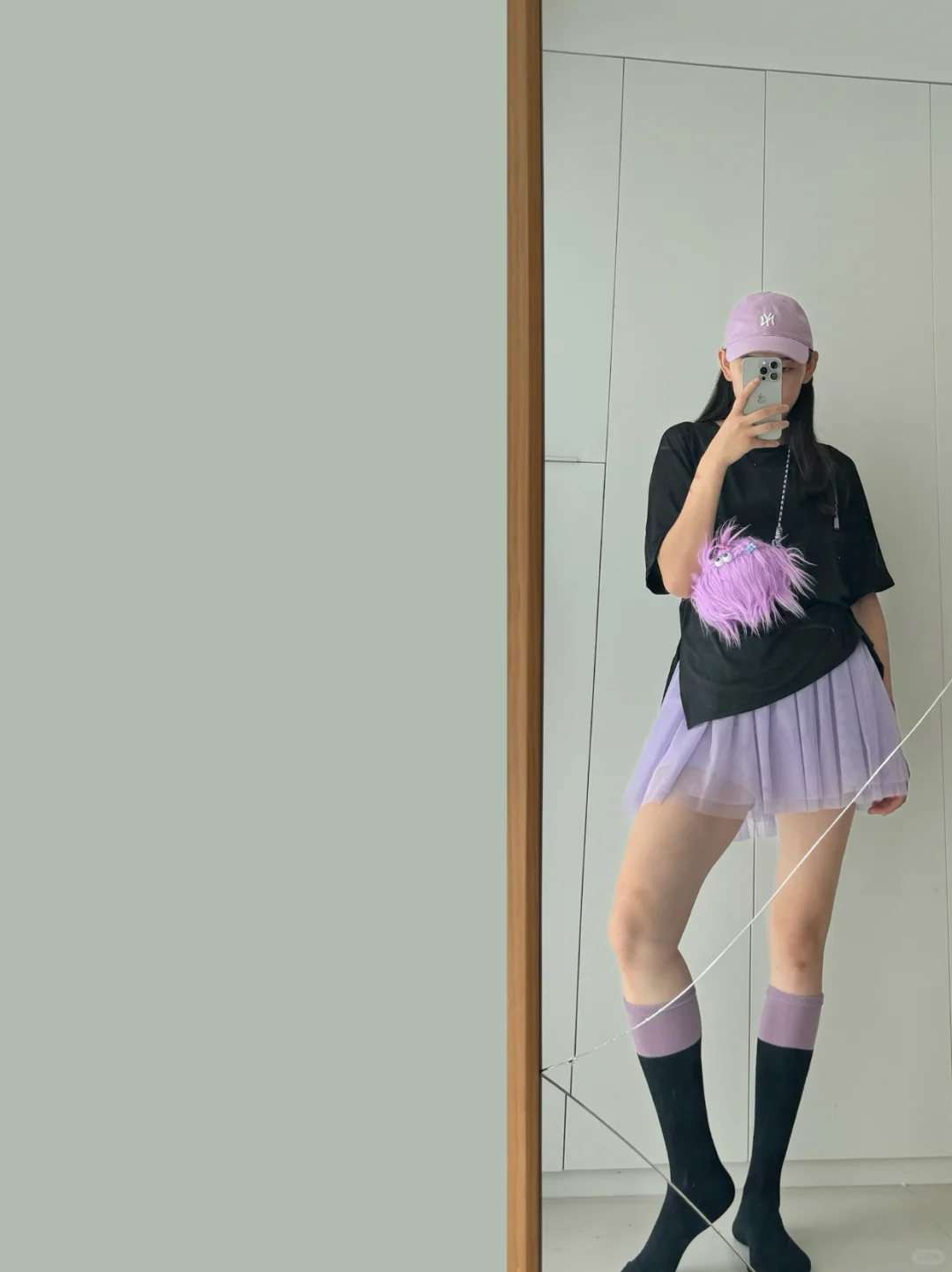 💜⚫️💜谁穿谁好看的紫色运动裙