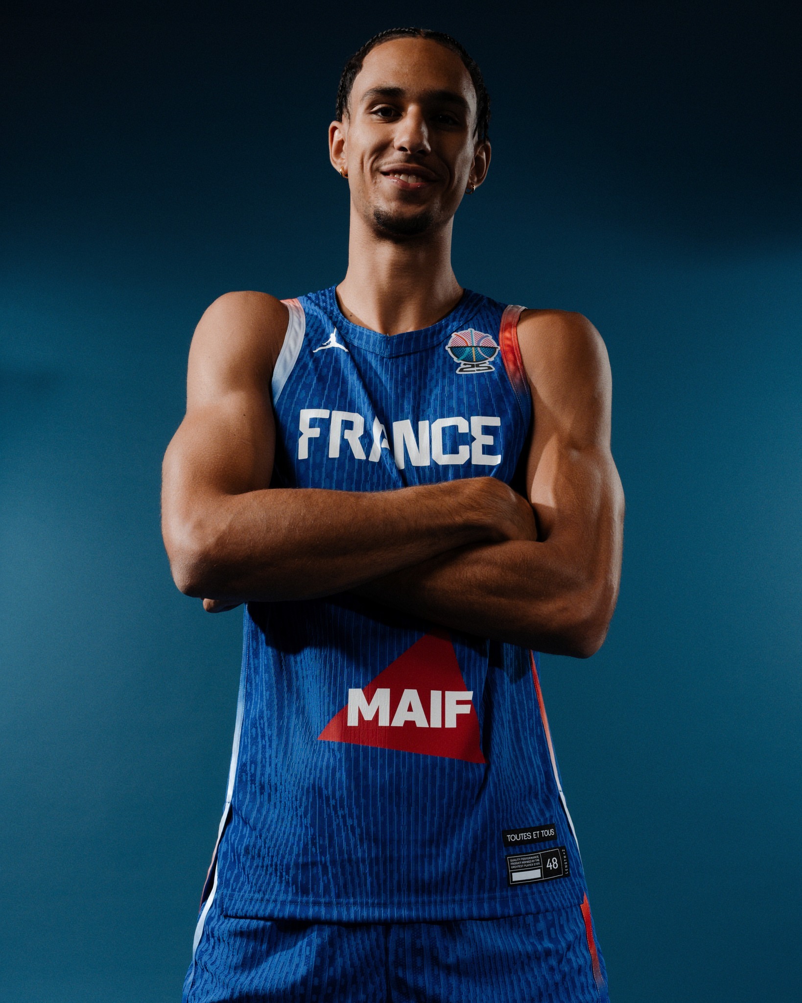 Zaccharie Risacher 法国队定妆照No.21🇫🇷chinah