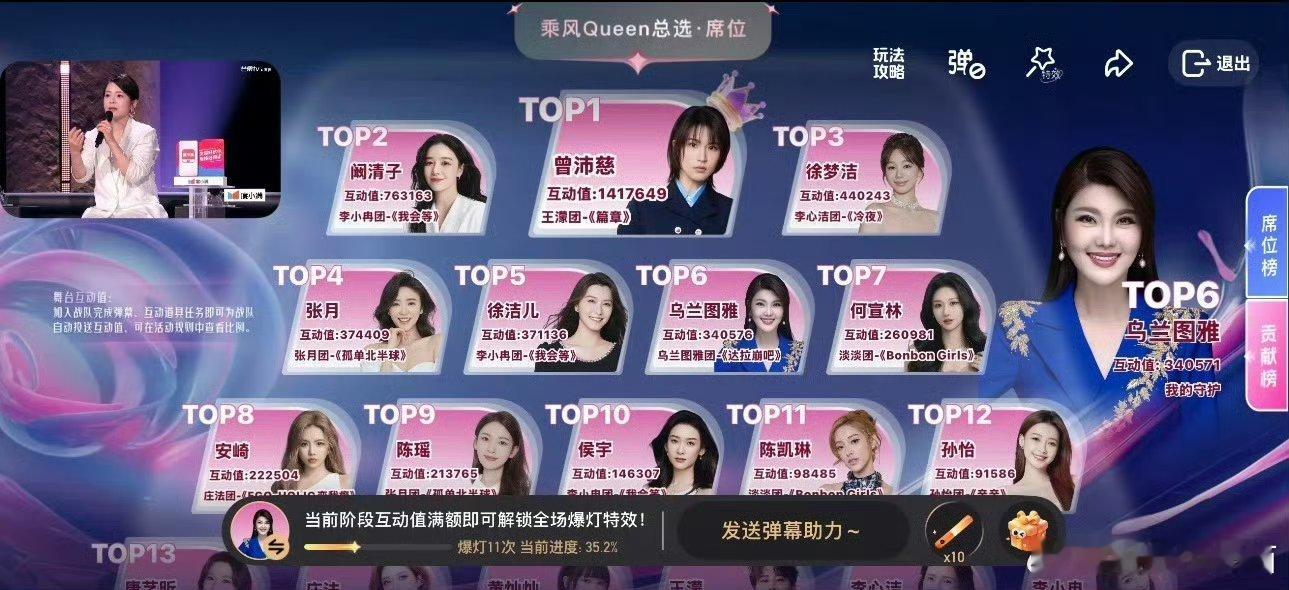 阚清子老公投到第二就不投了总感觉是真爱，有种真爱无敌磕到了。 