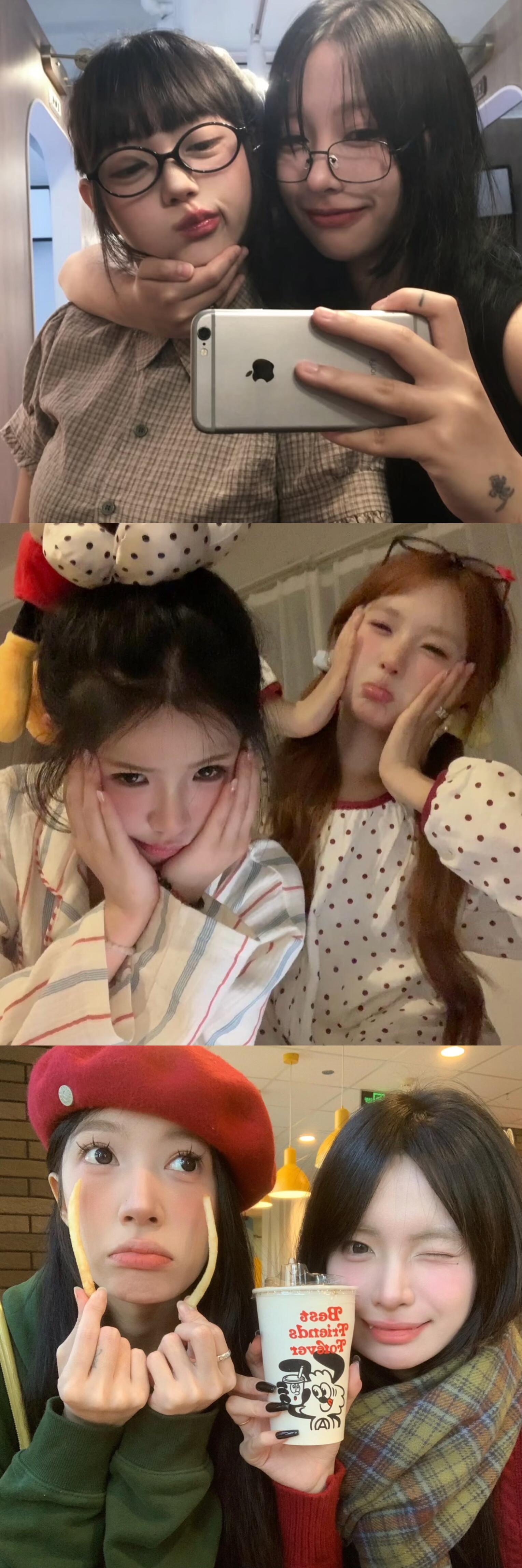 存一些姐妹见面拍照📷姿势！ 