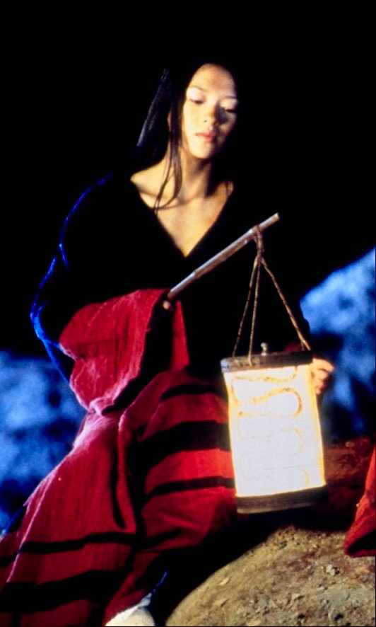 2000年，《卧虎藏龙》中的章子怡。 