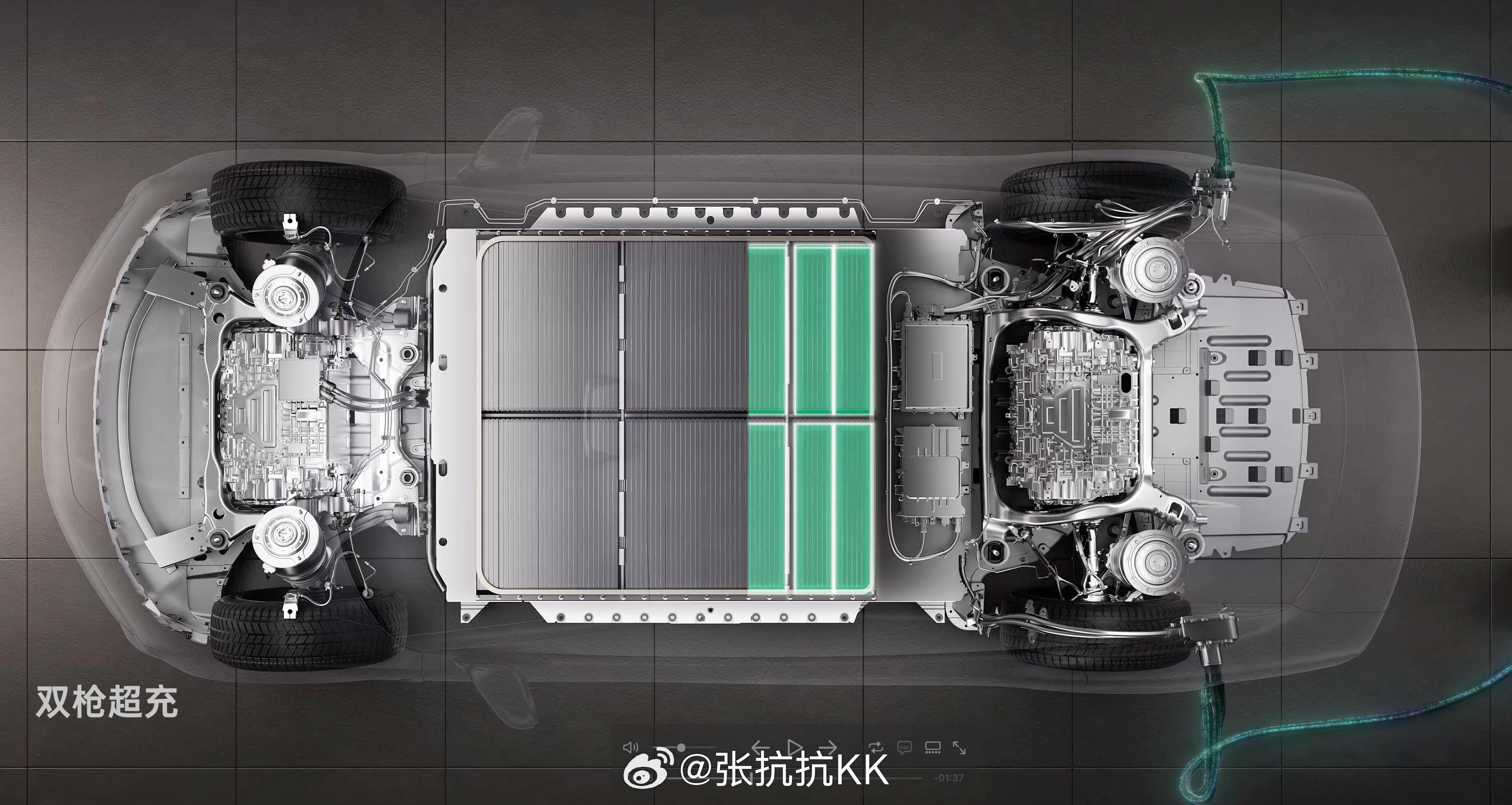 在看仰望U7的时候，发现它的充电功率“只有”500kW，相对于纯电版135.5k