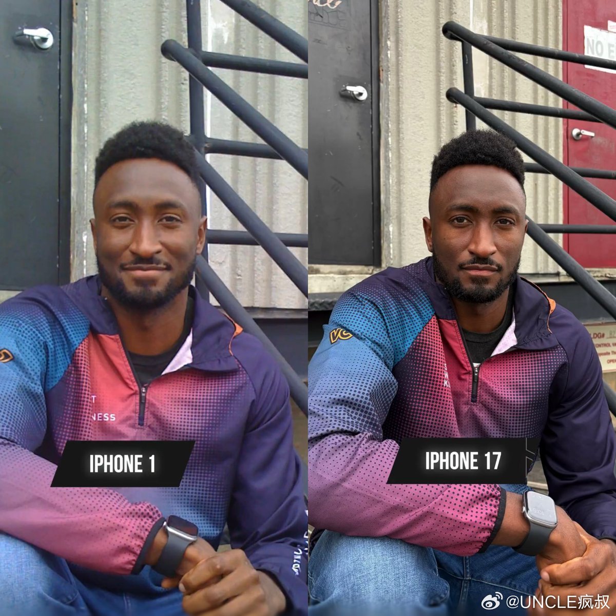 MKBHD测试了每一代iPhone的拍摄能力这是第一代iPhone和最新一代iP