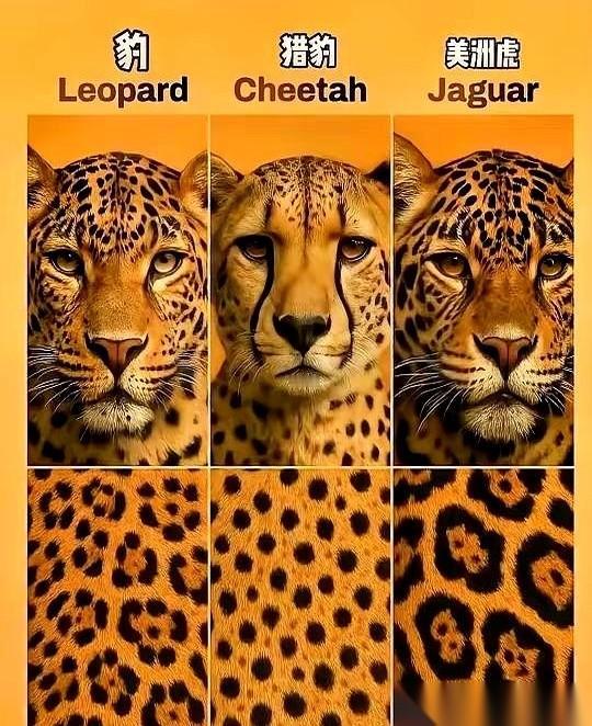 你以为路虎捷豹车标上那个是豹子？
错啦。那是美洲虎。
就是那个能下水把鳄鱼当辣条