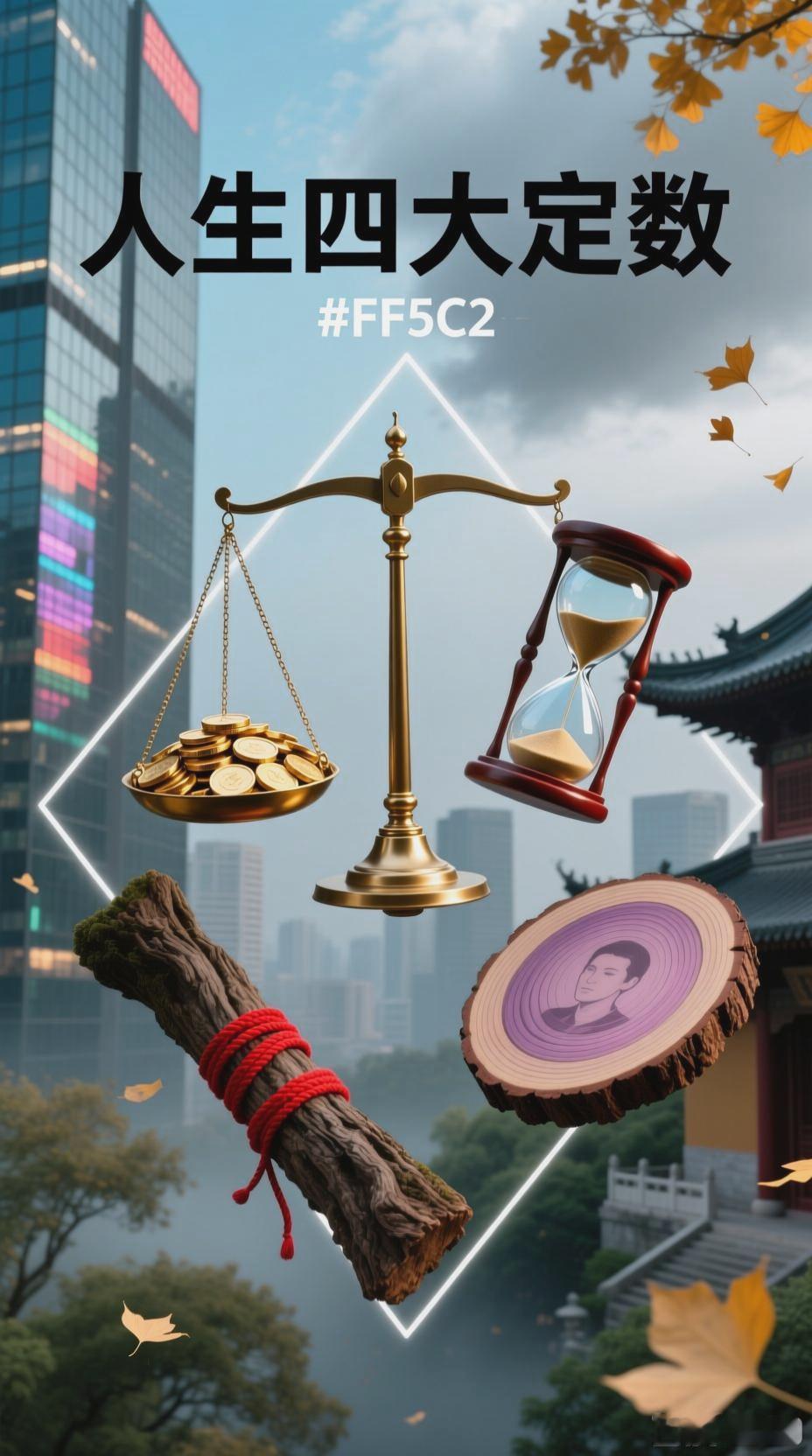 人生有四大定数，难以更改。
       富贵便是其中之一。有些人一生拼搏，省吃