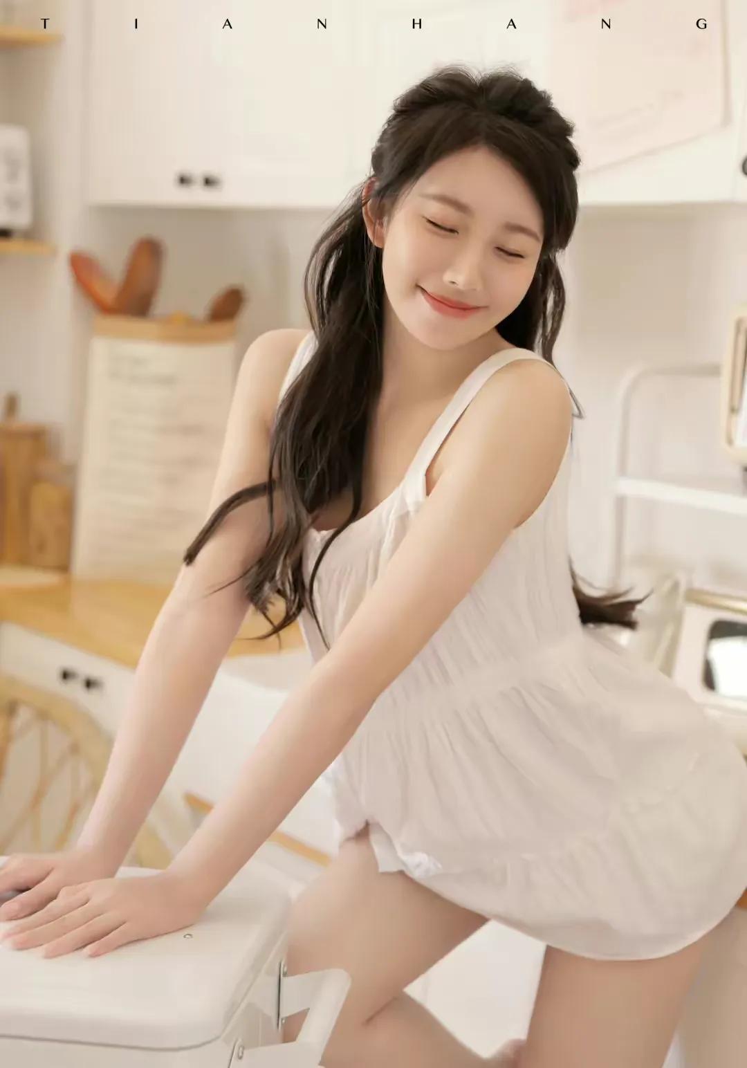 可爱的美丽女孩，小仙女