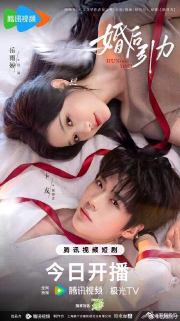 岳雨婷卡戎新剧尺度婚后引力 熟男熟女的拉扯戏码太有看点！婚后引力改编《暗引力》，