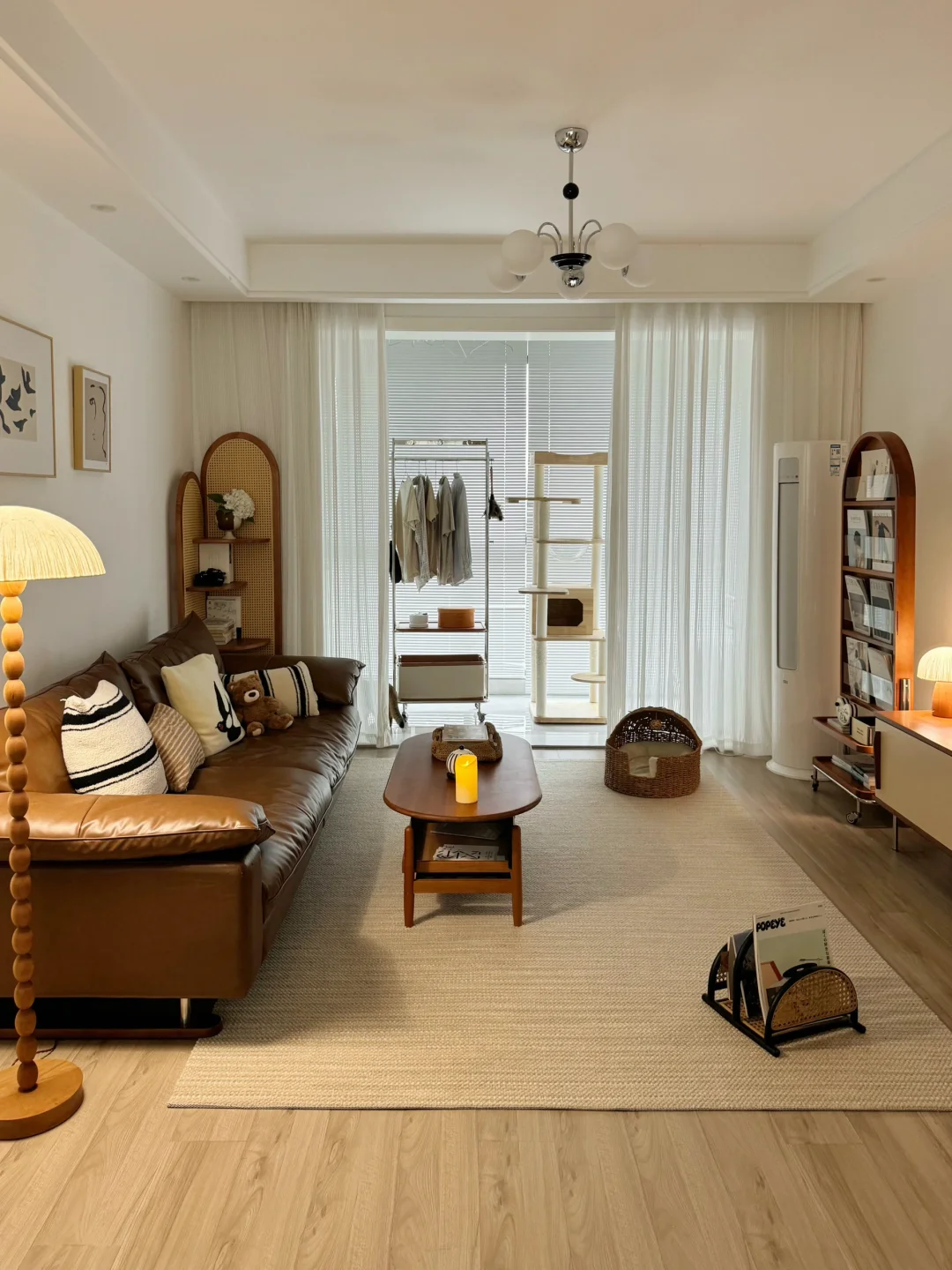 阴天☁️ 宅在我的70㎡小家好舒服呀～