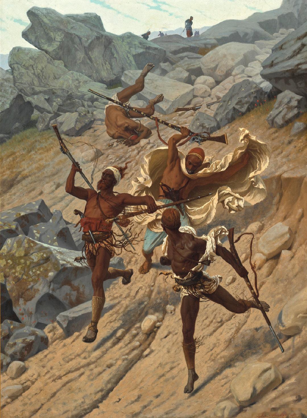 #西洋历史文化鱼缸[超话]# 法国画家Gustave Boulanger（182