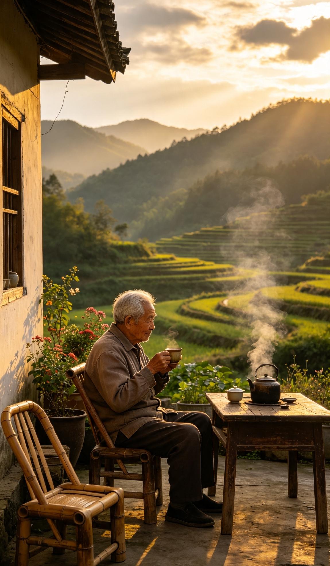 晚年不慌不忙，源于内心极致的自持。
 
1. 曜：心底自带光曜，不依附他人温暖自