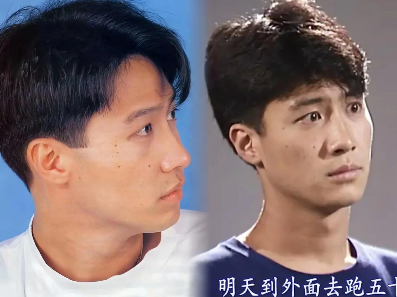 发型几乎不怎么变
这满脸的还有好几个黑痣
我就好奇黎吹怎么敢吹最帅