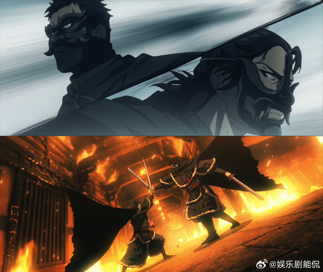 镖人动画第二季开播 粗粝线条凿出隋末乱世，冷兵器交锋铮铮作响。第二季以前篇回溯，