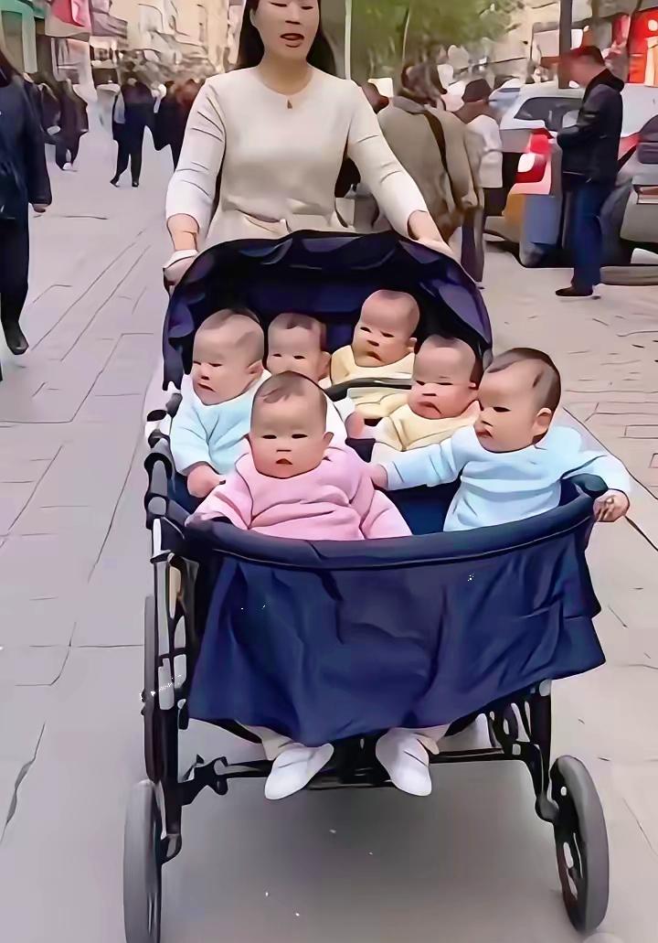 妹妹结婚三年顺利怀上罕见五胞胎，多次产检均判定全是女孩！全家满心欢喜，早早备齐了