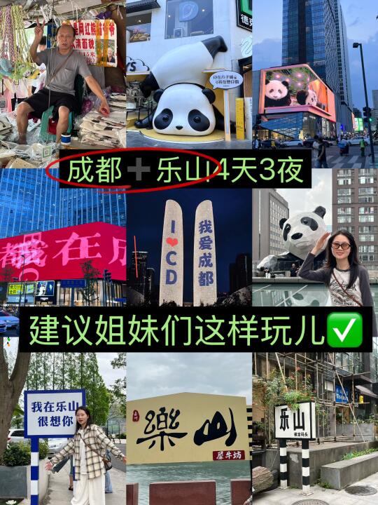 别撞了南墙才知道如何做攻略‼️成都乐山攻略