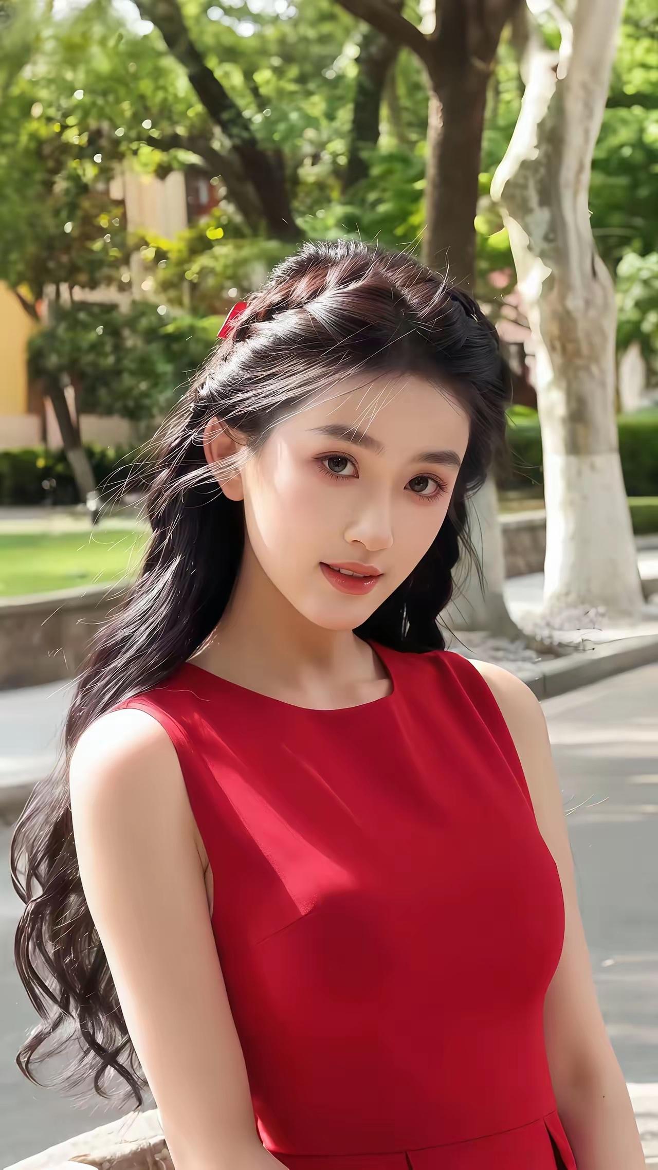 什么样的美女才是最美的美女长相漂亮，素颜也漂亮，身材比例好，性格温柔开朗活泼可爱