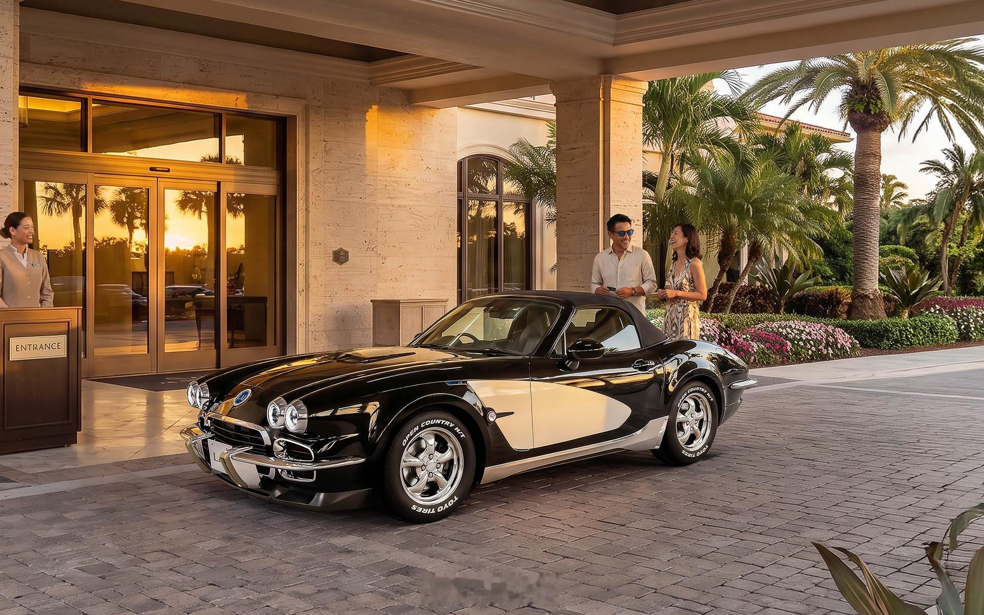 又来。光冈LA1预告，11月26日发布。又是基于MX-5魔改的Corvette，