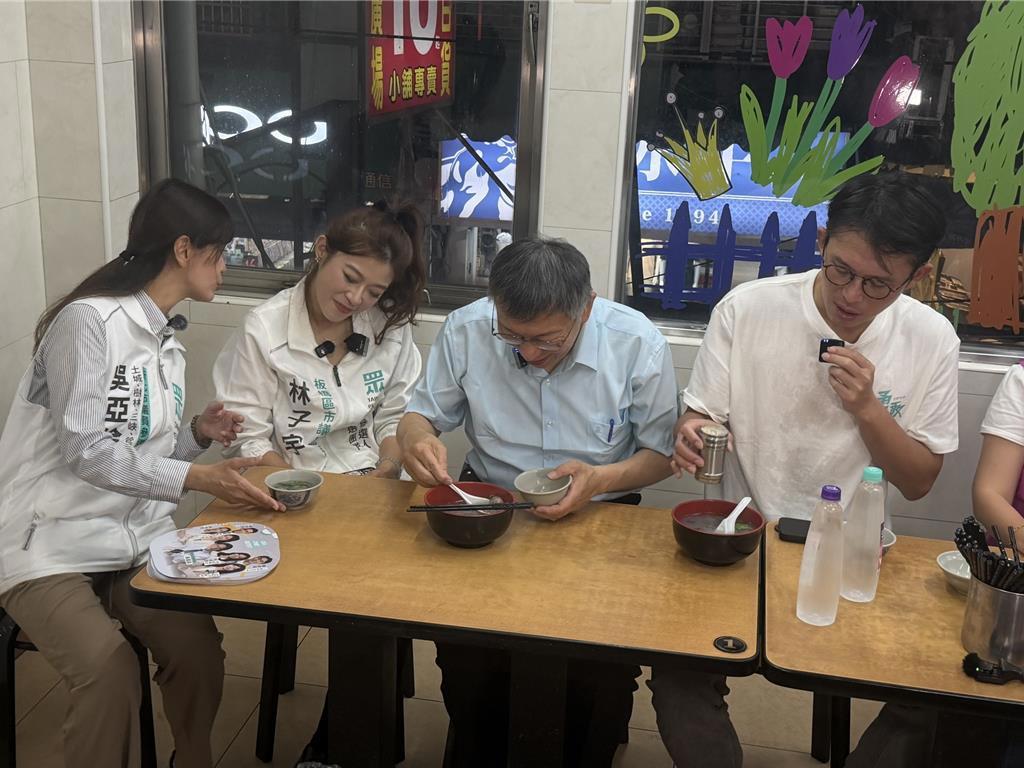 青菜“被柯文哲整盘端走”？新北市议员参选人还原真相
前民众党主席柯文哲昨（22）