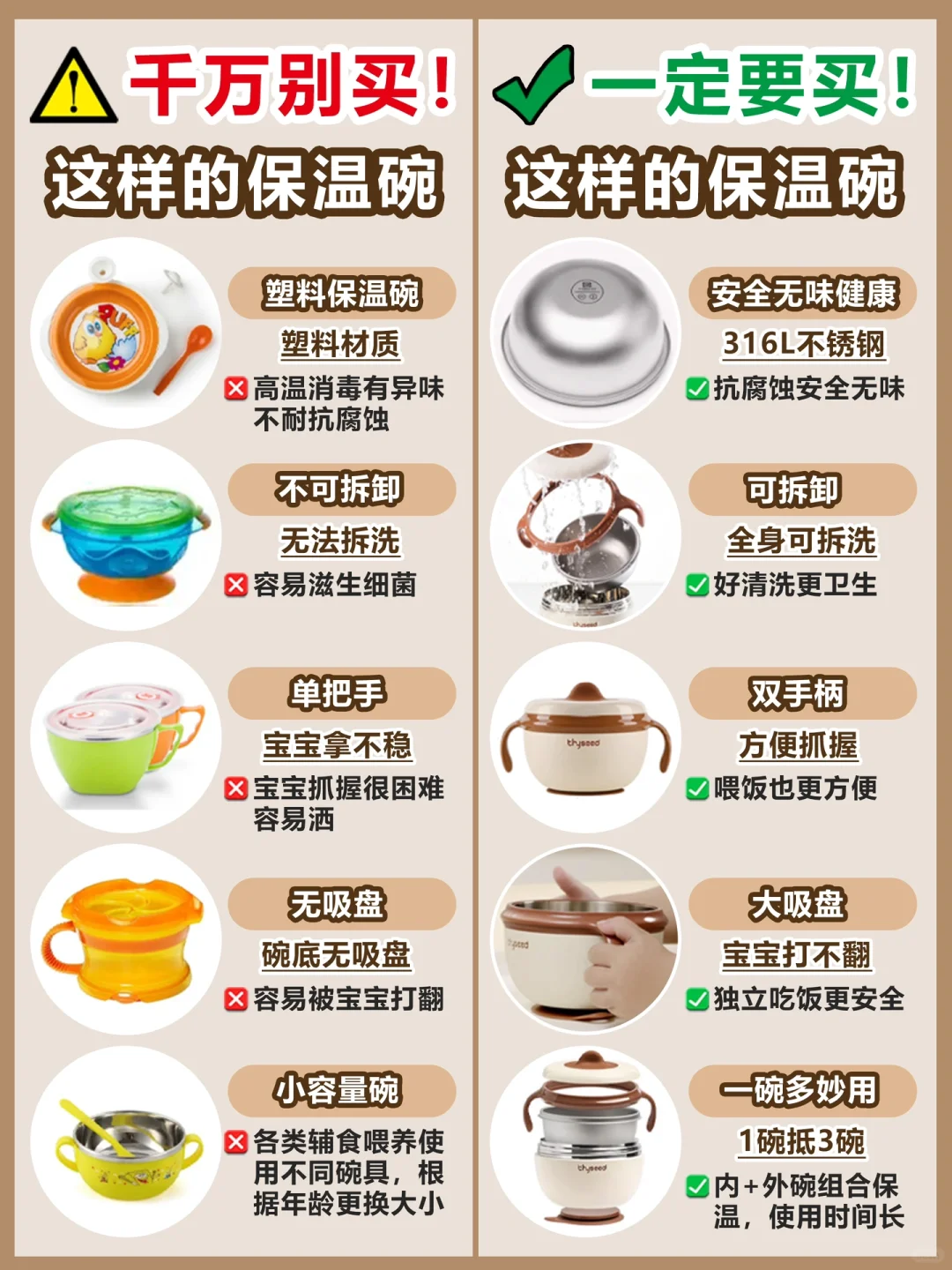 🔥姐妹们！这样的保温碗千万别买啊❗️❗️