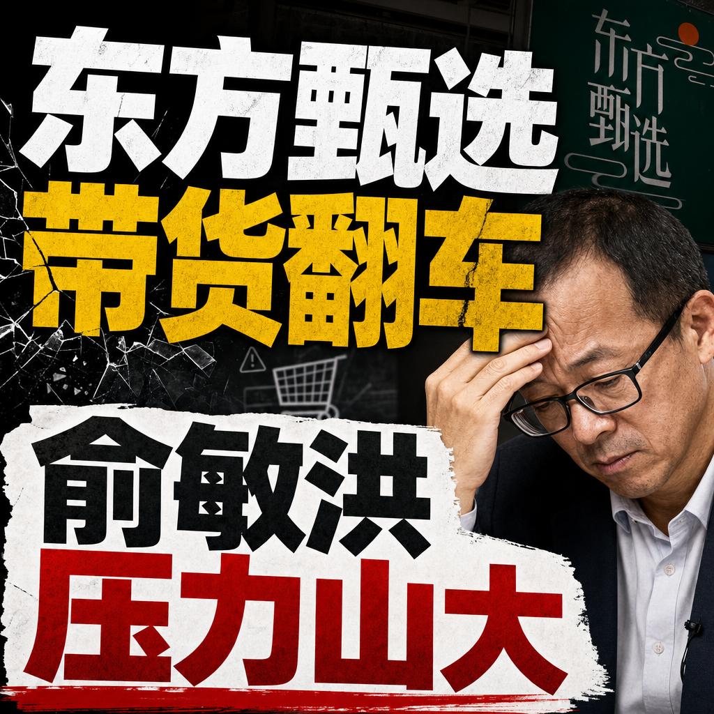 东方甄选三大信号暴露进化硬着陆警报
我们来拆解一下东方甄选最近这局棋。这不是偶然