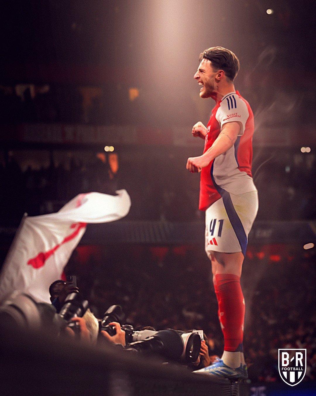 距离赖斯轰入两记不可思议的任意球，已过去整整一年。这是一个他和阿森纳球迷永远不会