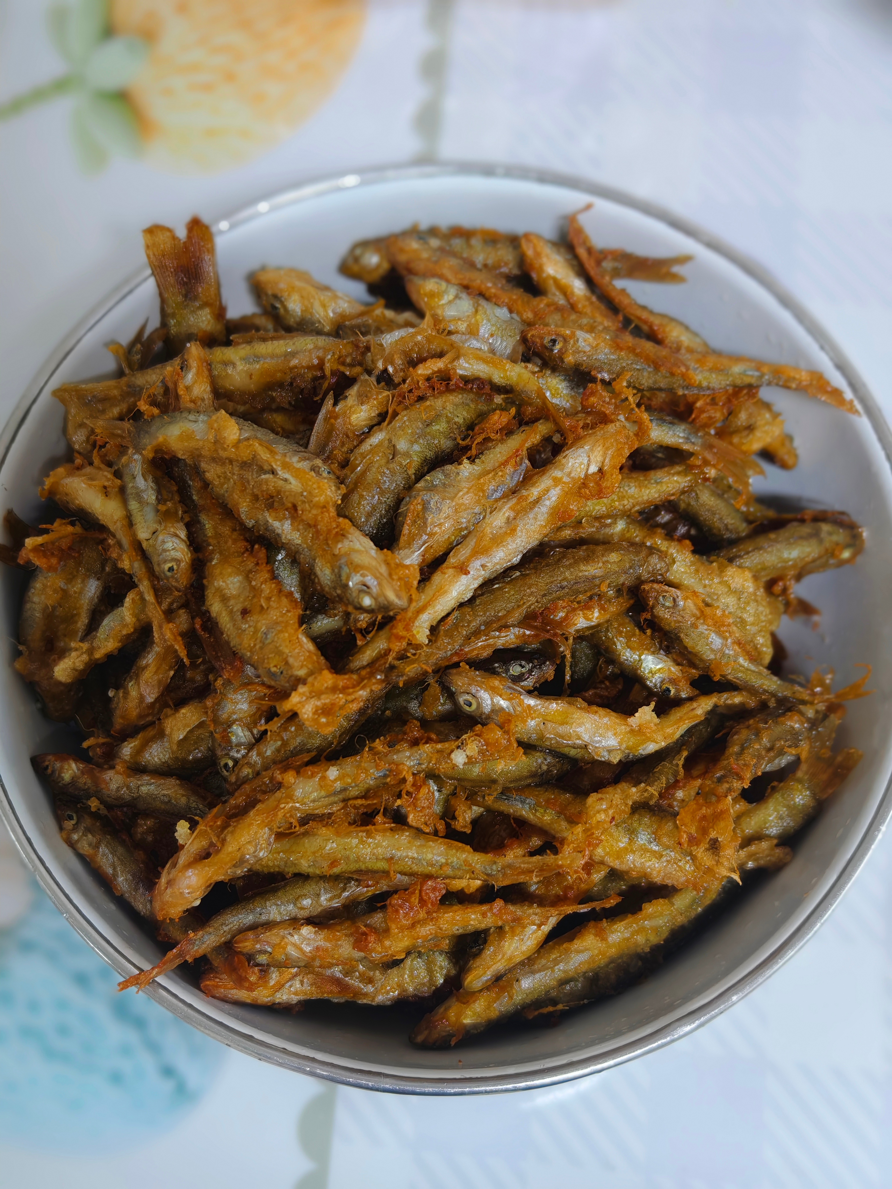 小杂鱼，这么吃。美食 南京