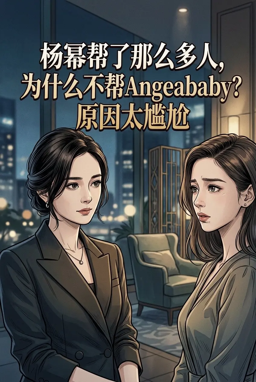 杨幂帮了那么多人，为什么不帮Angeab.aby?原因太尴尬