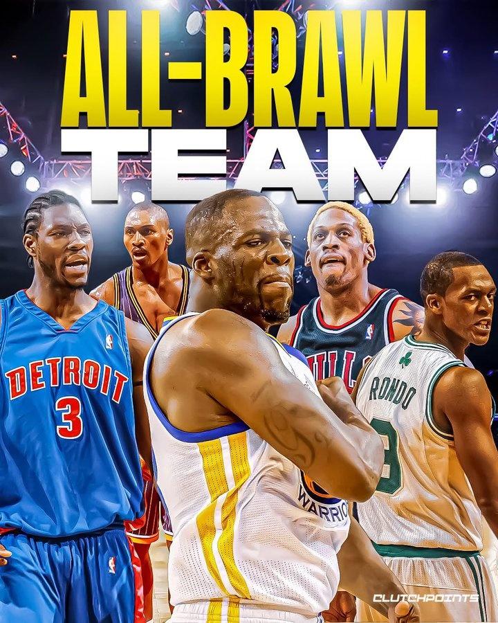 美媒晒NBA最强斗殴阵容：追梦、大本、阿泰、罗德曼、隆多！

ClutchPoi